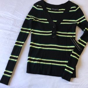 Women sweater with  stripes